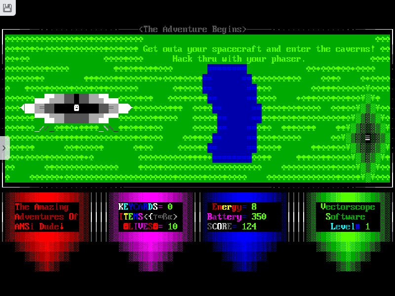 The Amazing Adventures of ANSI Dude